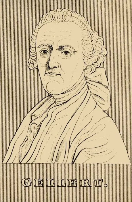 Framed Print : Gellert, (1715- 1769), 1830. Creator: Unknown Framed Print : Gellert, (1715- 1769), 1830. Creator: Unknown