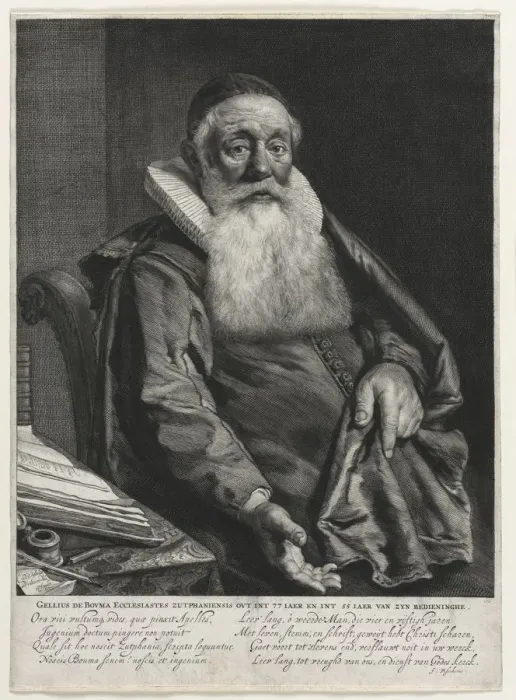 Framed Print : Gellius de Bouma. Creator: Cornelis de Visscher (Dutch, 1628 / 29-1658) Framed Print : Gellius de Bouma. Creator: Cornelis de Visscher (Dutch, 1628 / 29-1658)
