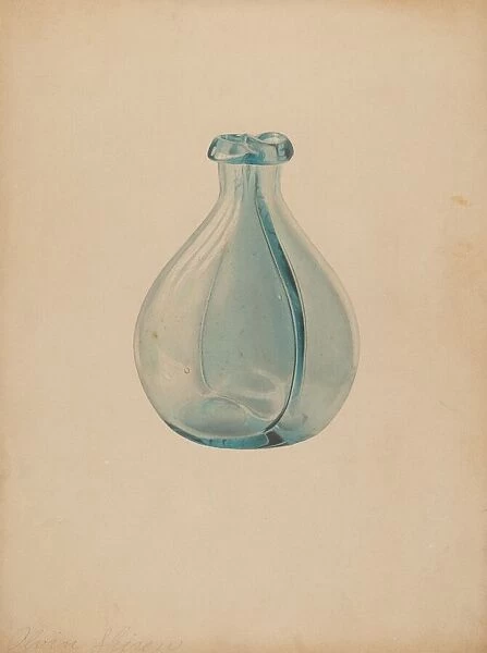 Gemel Bottle, c. 1937. Creator: Alvin Shiren