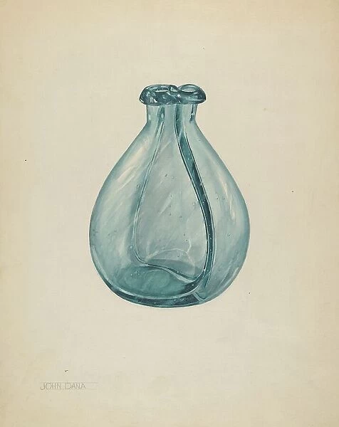 Gemel Bottle, c. 1937. Creator: John Dana