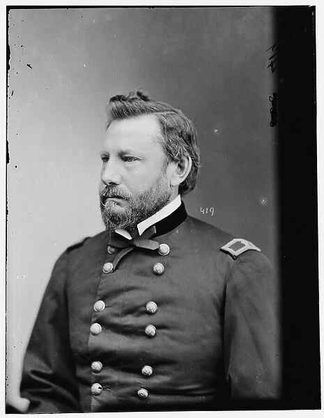 Gen. A. J. Myer, US Army Chief Signal Officer, between 1870 and 1880. Creator: Unknown