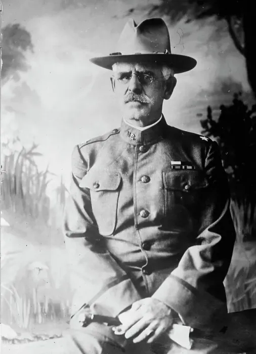 Framed Print : Gen. A.L. Mills at Galveston, between c1911 and c1916. Creator: Bain News Service Framed Print : Gen. A.L. Mills at Galveston, between c1911 and c1916. Creator: Bain News Service
