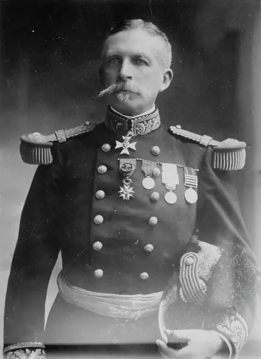 Framed Print : Gen. D'Amade, three-quarters standing, in uniform, 1915. Creator: Bain News Service