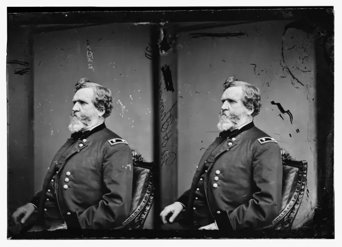 Framed Print : Gen. George H. Thomas, U. S. A. between 1860 and 1870. Creator: Unknown Framed Print : Gen. George H. Thomas, U. S. A. between 1860 and 1870. Creator: Unknown