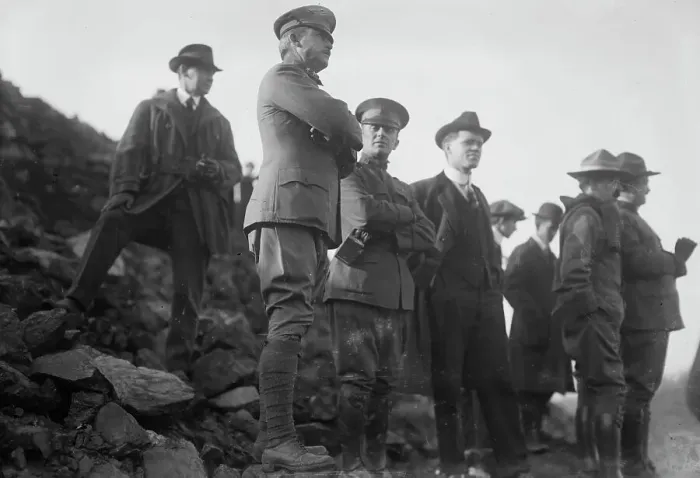 Framed Print : Gen. J.F. O'Ryan, between c1910 and c1915. Creator: Bain News Service Framed Print : Gen. J.F. O'Ryan, between c1910 and c1915. Creator: Bain News Service