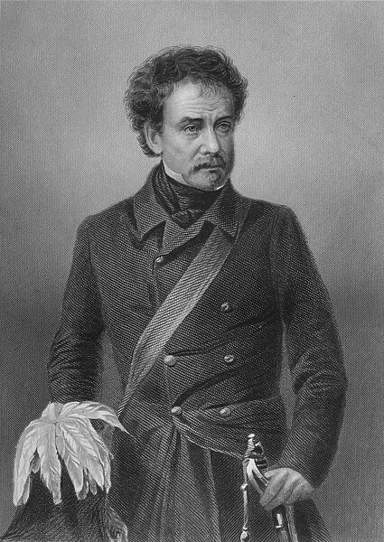 Gen. Lord Clyde, G. C. B. Etc. 1859. Artist: Thomas William Hunt
