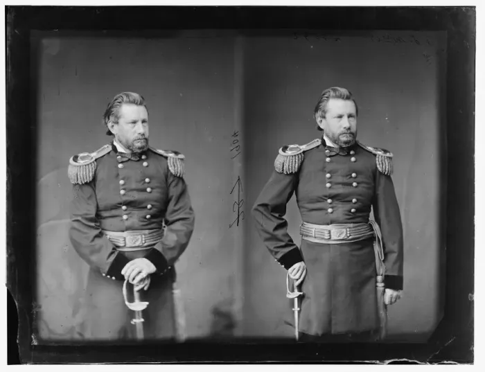 Framed Print : General Albert J. Myer, 1865-1880. Creator: Unknown Framed Print : General Albert J. Myer, 1865-1880. Creator: Unknown