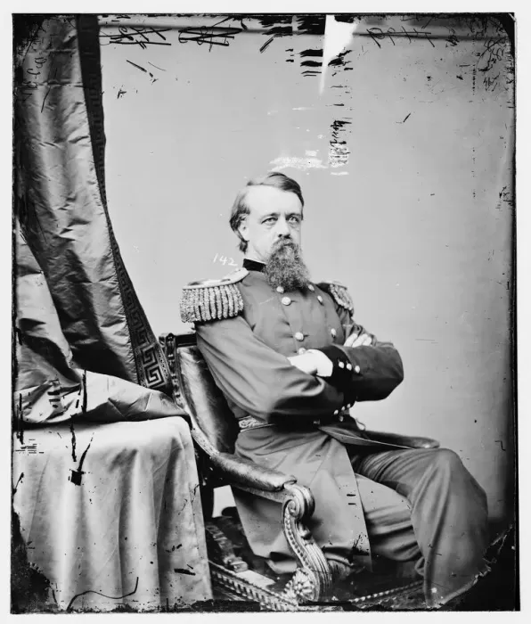 Framed Print : General Alfred H. Terry, US Army, between 1860 and 1875. Creator: Unknown Framed Print : General Alfred H. Terry, US Army, between 1860 and 1875. Creator: Unknown