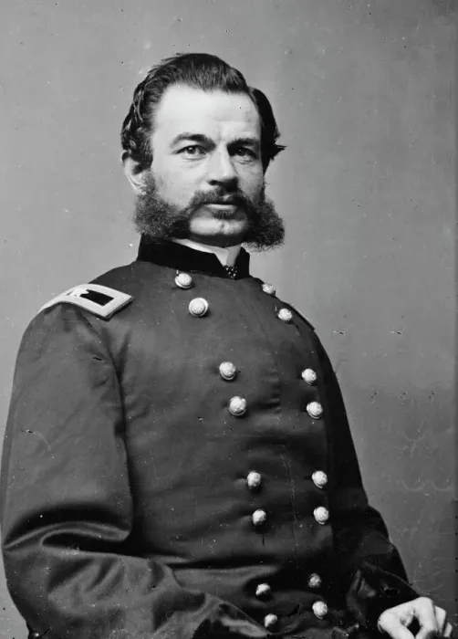 Framed Print : General Alfred Thomas Archimedes Torbert, between 1855 and 1865. Creator: Unknown Framed Print : General Alfred Thomas Archimedes Torbert, between 1855 and 1865. Creator: Unknown