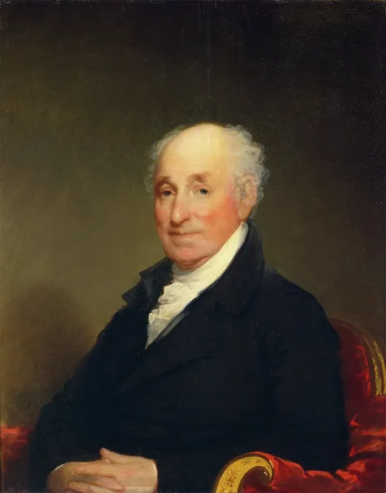 Framed Print : General Amasa Davis, c1820. Creator: Gilbert Stuart Framed Print : General Amasa Davis, c1820. Creator: Gilbert Stuart