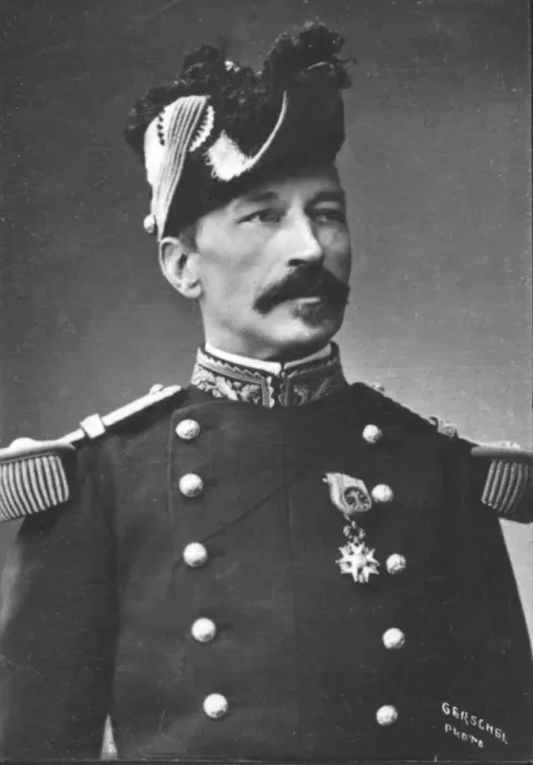 Framed Print : General Andre, c1893. Artist: Aaron Gerschel Framed Print : General Andre, c1893. Artist: Aaron Gerschel