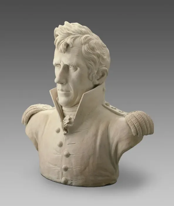 Framed Print : General Andrew Jackson, 1819. Creator: William Rush Framed Print : General Andrew Jackson, 1819. Creator: William Rush