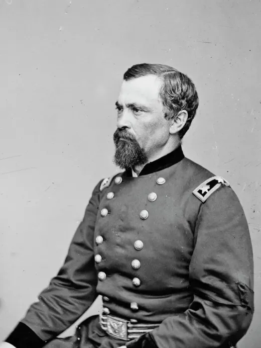 Framed Print : General August Valentine Kautz, US Army, between 1855 and 1865. Creator: Unknown Framed Print : General August Valentine Kautz, US Army, between 1855 and 1865. Creator: Unknown
