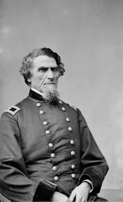 Framed Print : General Benjamin Franklin Kelley, between 1855 and 1865. Creator: Unknown Framed Print : General Benjamin Franklin Kelley, between 1855 and 1865. Creator: Unknown