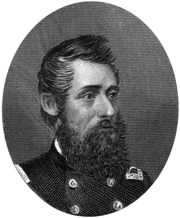 Framed Print : General Benjamin Henry Grierson, Union cavalry general, 1862-1867. Artist: J Rogers Framed Print : General Benjamin Henry Grierson, Union cavalry general, 1862-1867. Artist: J Rogers