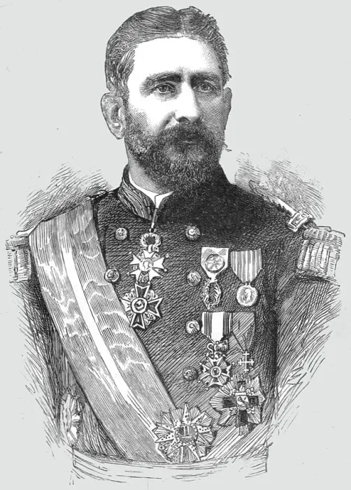 Framed Print : General Boulanger 1837-1891. 1891. Creator: Unknown Framed Print : General Boulanger 1837-1891. 1891. Creator: Unknown