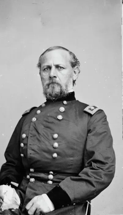 Framed Print : General Don Carlos Buell, between 1855 and 1865. Creator: Unknown Framed Print : General Don Carlos Buell, between 1855 and 1865. Creator: Unknown