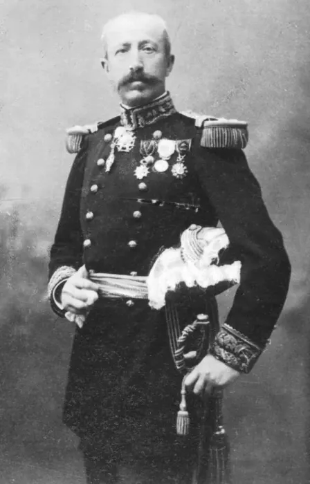 Framed Print : General Donop, c1893 Framed Print : General Donop, c1893
