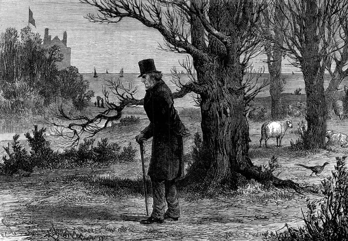 Framed Print : The General Election: the calm before the storm - a sketch at Dalmeny on Saturday, 1880. Creator: Unknown Framed Print : The General Election: the calm before the storm - a sketch at Dalmeny on Saturday, 1880. Creator: Unknown