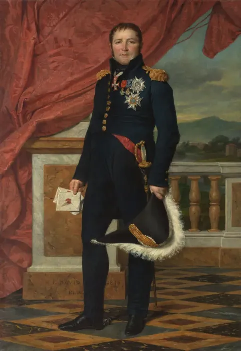 Framed Print : General Etienne-Maurice Gerard (1773-1852), 1816. Creator: Jacques-Louis David Framed Print : General Etienne-Maurice Gerard (1773-1852), 1816. Creator: Jacques-Louis David