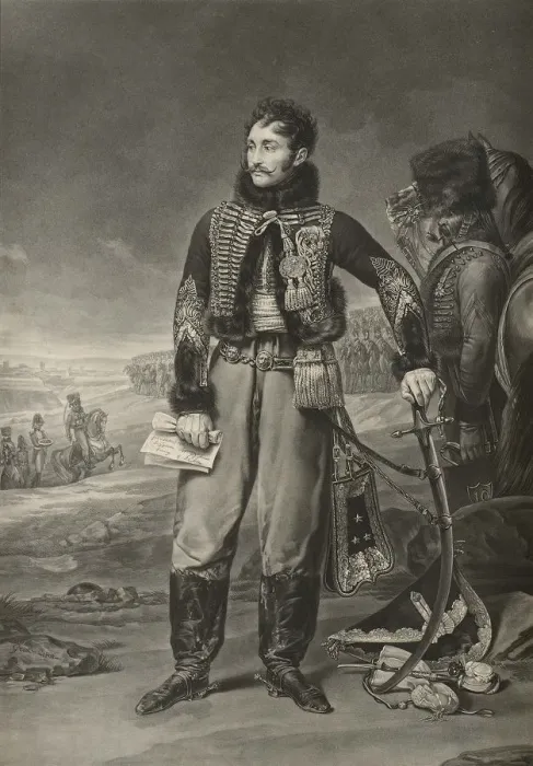 Framed Print : General Francois-Joseph Lefebvre (1755-1820), ca 1808 Framed Print : General Francois-Joseph Lefebvre (1755-1820), ca 1808