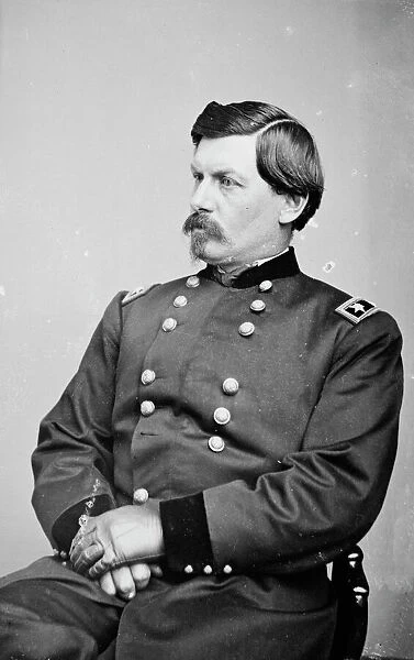 General George B. McClellan, 1862. Creator: Unknown