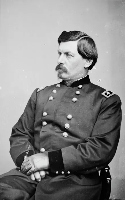 Framed Print : General George B. McClellan, 1862. Creator: Unknown