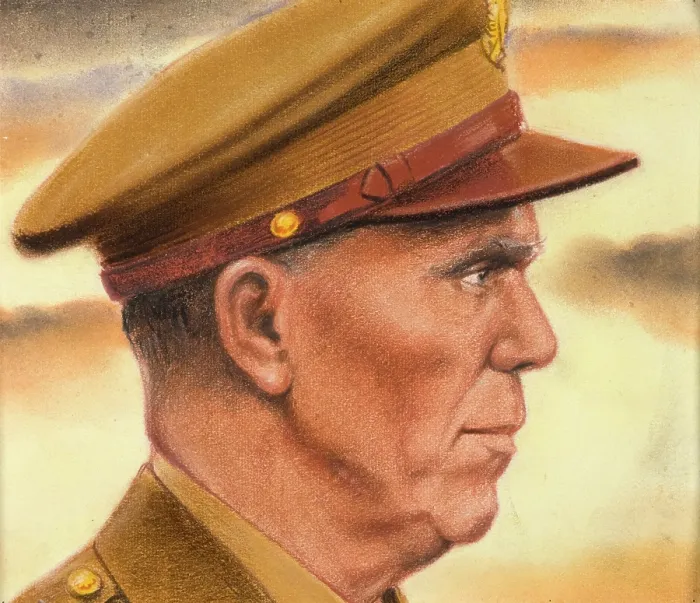Framed Print : General George C Marshall, c1943. Creators: William Timym, Central Office of Information Framed Print : General George C Marshall, c1943. Creators: William Timym, Central Office of Information