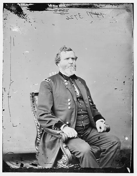 General George Henry Thomas, US Army, between 1860 and 1875. Creator: Unknown