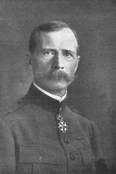 General Girodon; Le general de brigade Pierre Girodon, 1916. Creator: Melcy