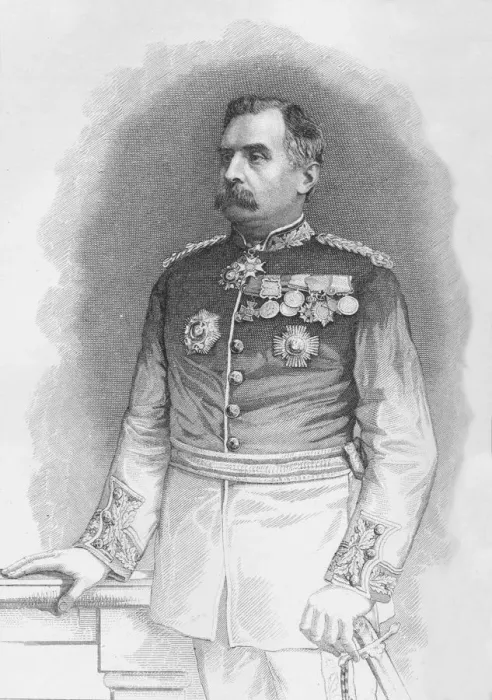 Framed Print : General Graham, c1880 Framed Print : General Graham, c1880