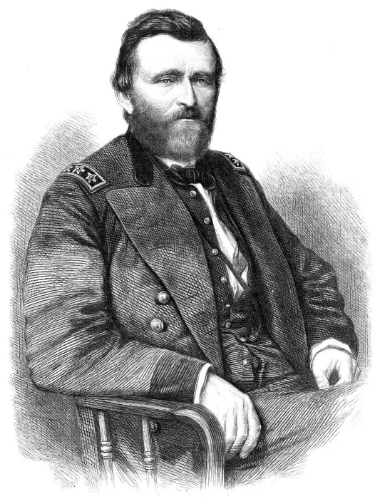 Framed Print : General Grant, the new President of the United States, 1869. Creator: Unknown Framed Print : General Grant, the new President of the United States, 1869. Creator: Unknown