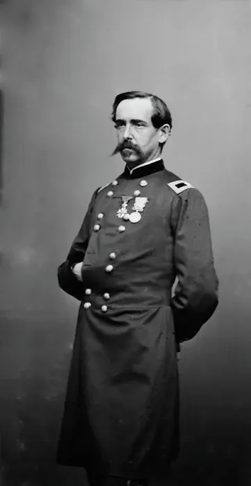Framed Print : General Gustave Paul Cluseret, between 1855 and 1865. Creator: Unknown Framed Print : General Gustave Paul Cluseret, between 1855 and 1865. Creator: Unknown
