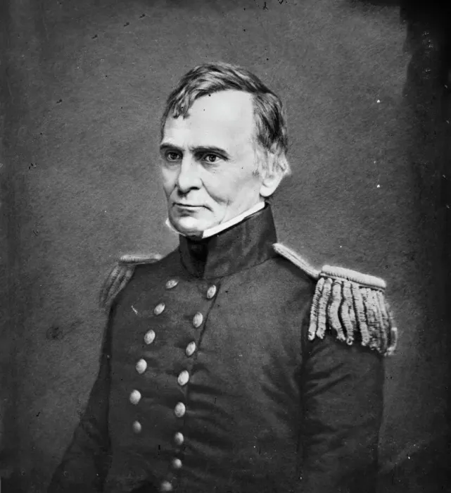 Framed Print : General H. W. Morris, between 1855 and 1865. Creator: Unknown Framed Print : General H. W. Morris, between 1855 and 1865. Creator: Unknown