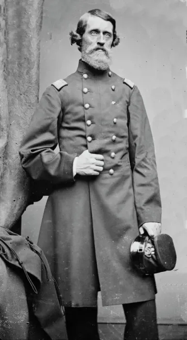 Framed Print : General Henry S. Briggs, US Army, between 1855 and 1865. Creator: Unknown Framed Print : General Henry S. Briggs, US Army, between 1855 and 1865. Creator: Unknown