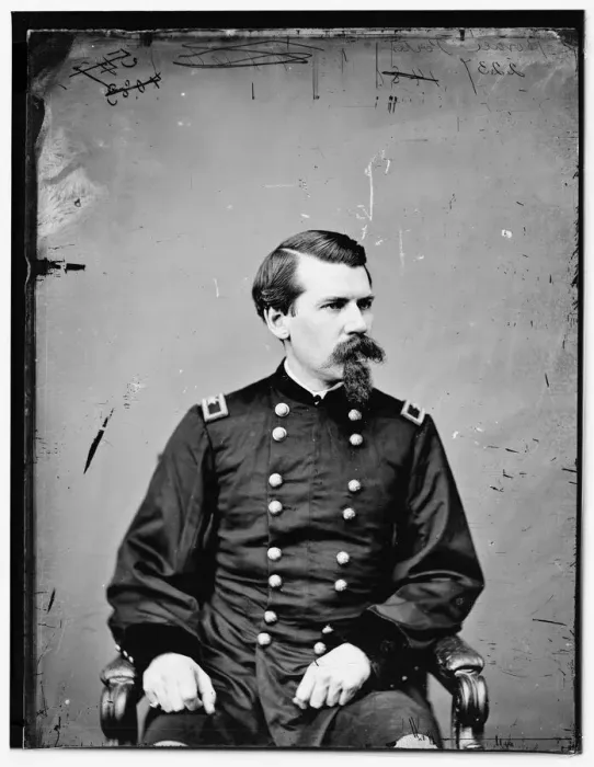 Framed Print : General Horace Porter, US Army, between 1860 and 1875. Creator: Unknown Framed Print : General Horace Porter, US Army, between 1860 and 1875. Creator: Unknown