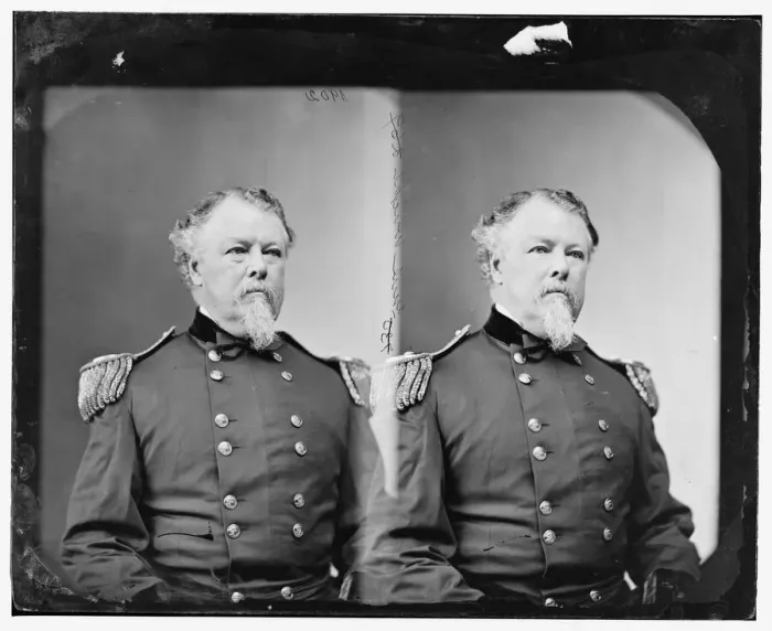 Framed Print : General Horatio G. Wright, 1865-1880. Creator: Unknown Framed Print : General Horatio G. Wright, 1865-1880. Creator: Unknown