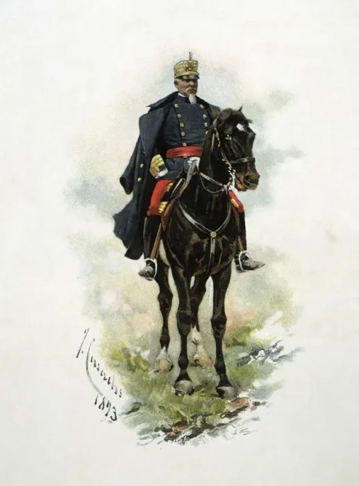 Framed Print : General on horseback, by Jose Cusachs, 1893 Framed Print : General on horseback, by Jose Cusachs, 1893