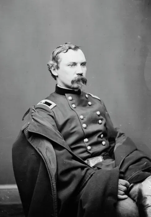 Framed Print : General Innis Newton Palmer, US Army, between 1855 and 1865. Creator: Unknown Framed Print : General Innis Newton Palmer, US Army, between 1855 and 1865. Creator: Unknown