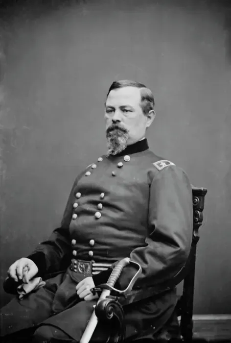 Framed Print : General Irvin McDowell, between 1855 and 1865. Creator: Unknown Framed Print : General Irvin McDowell, between 1855 and 1865. Creator: Unknown