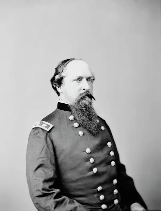 Framed Print : General James B. Ricketts, US Army, between 1855 and 1865. Creator: Unknown Framed Print : General James B. Ricketts, US Army, between 1855 and 1865. Creator: Unknown