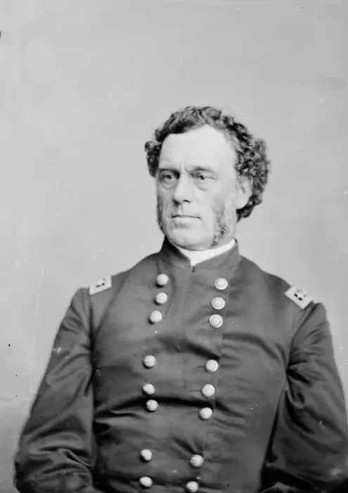 Framed Print : General James Blair Steedman, between 1855 and 1865. Creator: Unknown Framed Print : General James Blair Steedman, between 1855 and 1865. Creator: Unknown
