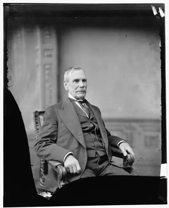 Framed Print : General James Shields of Illiinois and Missouri, 1865-1880. Creator: Unknown Framed Print : General James Shields of Illiinois and Missouri, 1865-1880. Creator: Unknown