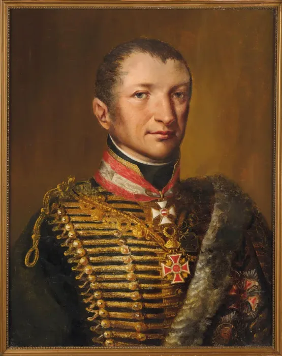 Framed Print : General Johann Frimont, Count of Palota (1759-1831), c. 1830. Creator: Anonymous Framed Print : General Johann Frimont, Count of Palota (1759-1831), c. 1830. Creator: Anonymous