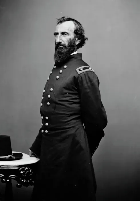 Framed Print : General John A. McClernand, between 1855 and 1865. Creator: Unknown Framed Print : General John A. McClernand, between 1855 and 1865. Creator: Unknown
