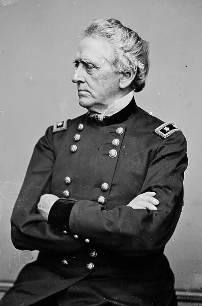 General John Adams Dix, between 1855 and 1865. Creator: Unknown