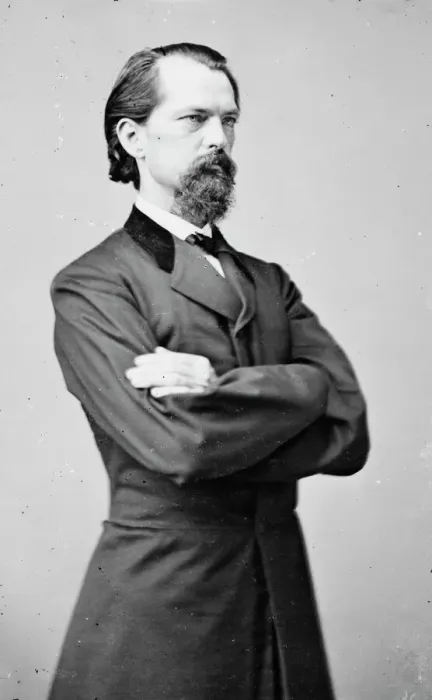 Framed Print : General John Brown Gordon, between 1855 and 1865. Creator: Unknown Framed Print : General John Brown Gordon, between 1855 and 1865. Creator: Unknown