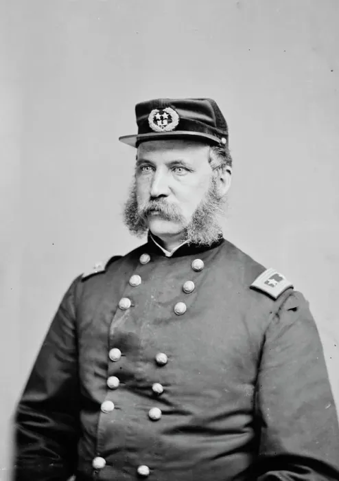 Framed Print : General John G. Foster, between 1855 and 1865. Creator: Unknown Framed Print : General John G. Foster, between 1855 and 1865. Creator: Unknown