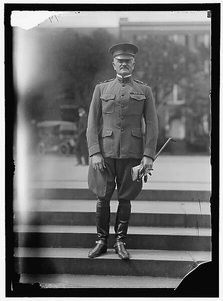 General John J. Pershing, between 1916 and 1918. Creator: Harris & Ewing. General John J. Pershing, between 1916 and 1918. Creator: Harris & Ewing