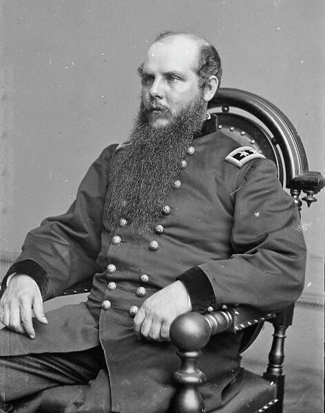 General John McAllister Schofield, between 1855 and 1865. Creator: Unknown